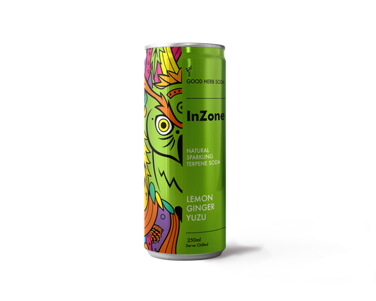 GOOD HERB SODA - INZONE 12 x 250ml Cans