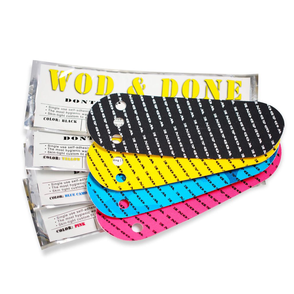 WOD-N-DONE HAND GRIPS - 10pair pack (20 grips)